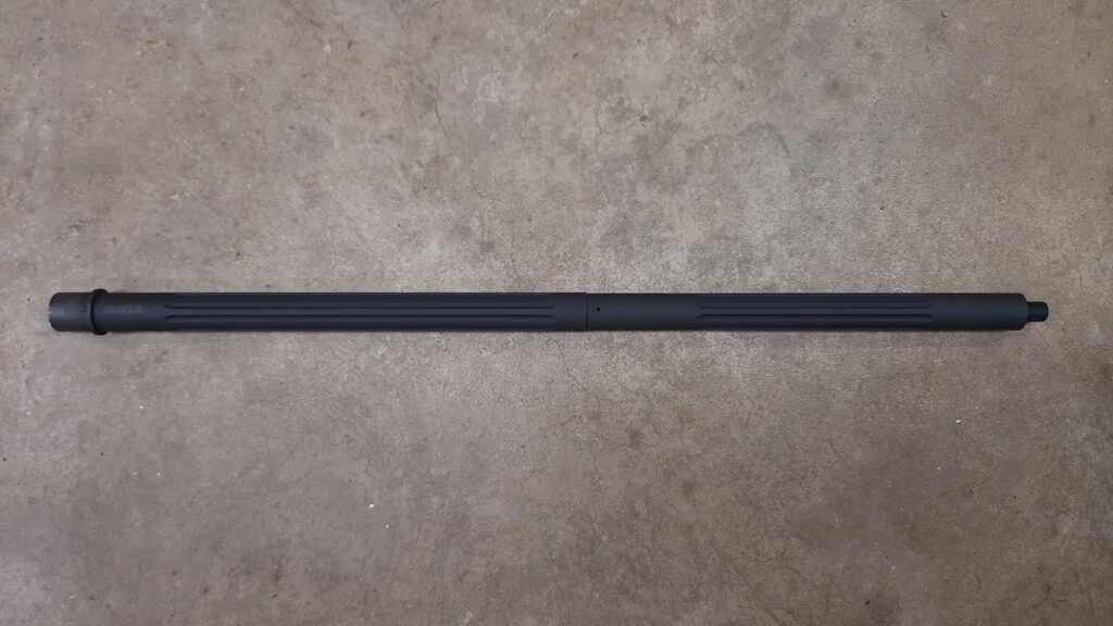 24" Fluted Bull Barrel, 5.56 NATO, Chrome Lined, Threaded